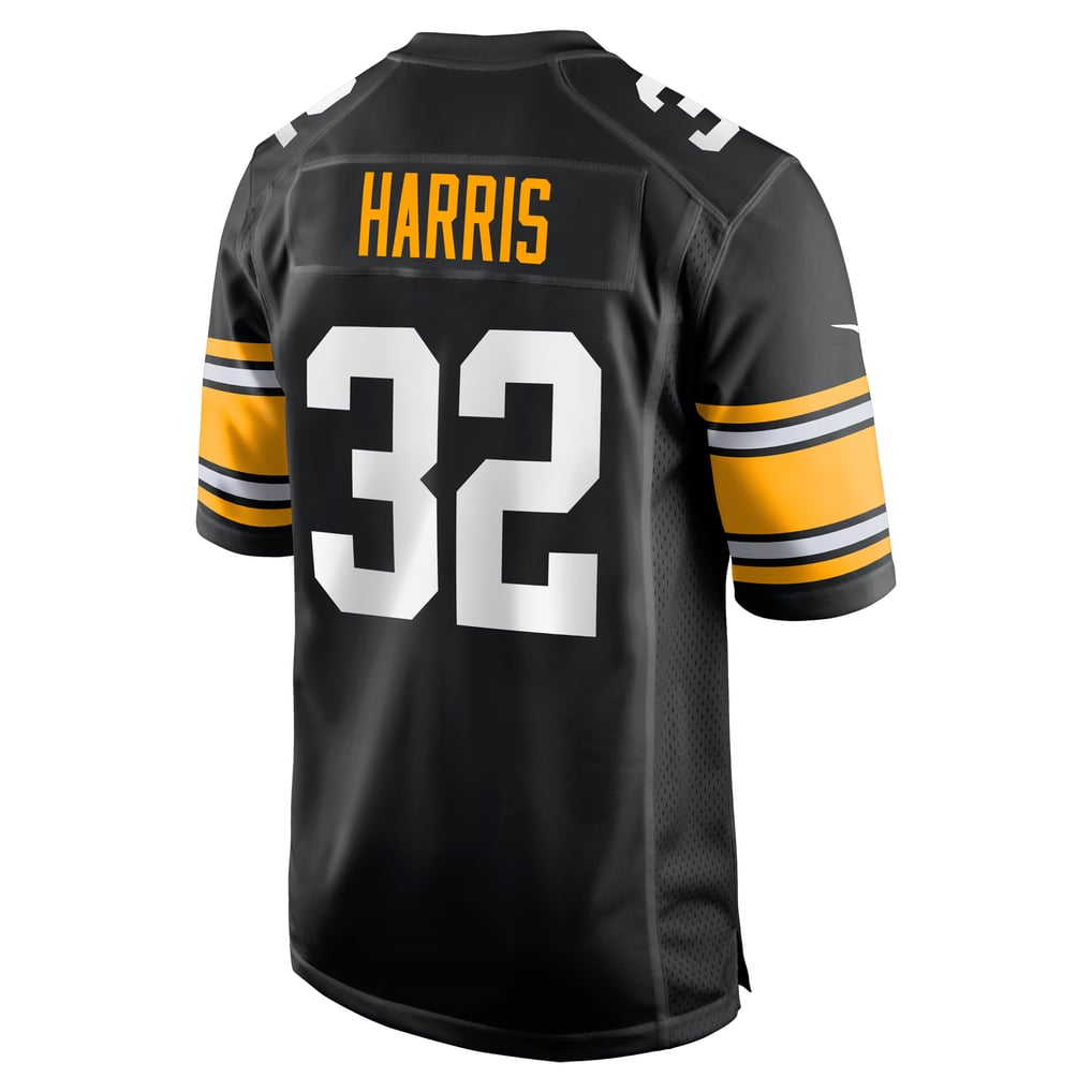 Men's Pittsburgh Steelers Franco Harris Nike Black Alternate Retired Player Jersey - Image 4