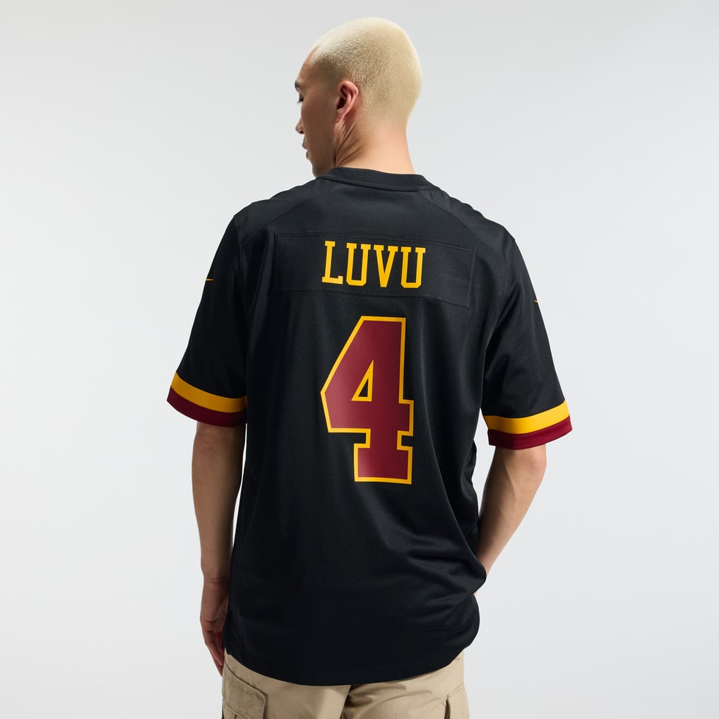 Men's Washington Commanders Frankie Luvu Nike Black Hail Raiser Alternate Game Jersey - Image 4