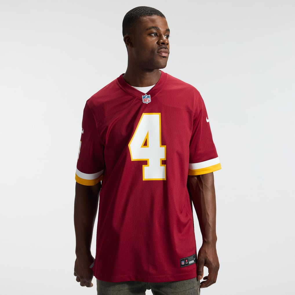 Men's Washington Commanders Frankie Luvu Nike Burgundy Game Jersey - Image 3