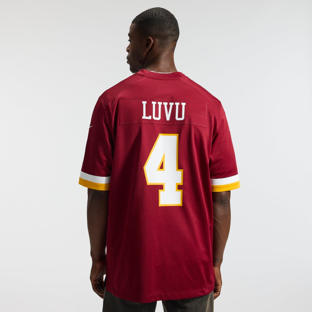 Men's Washington Commanders Frankie Luvu Nike Burgundy Game Jersey - Image 4