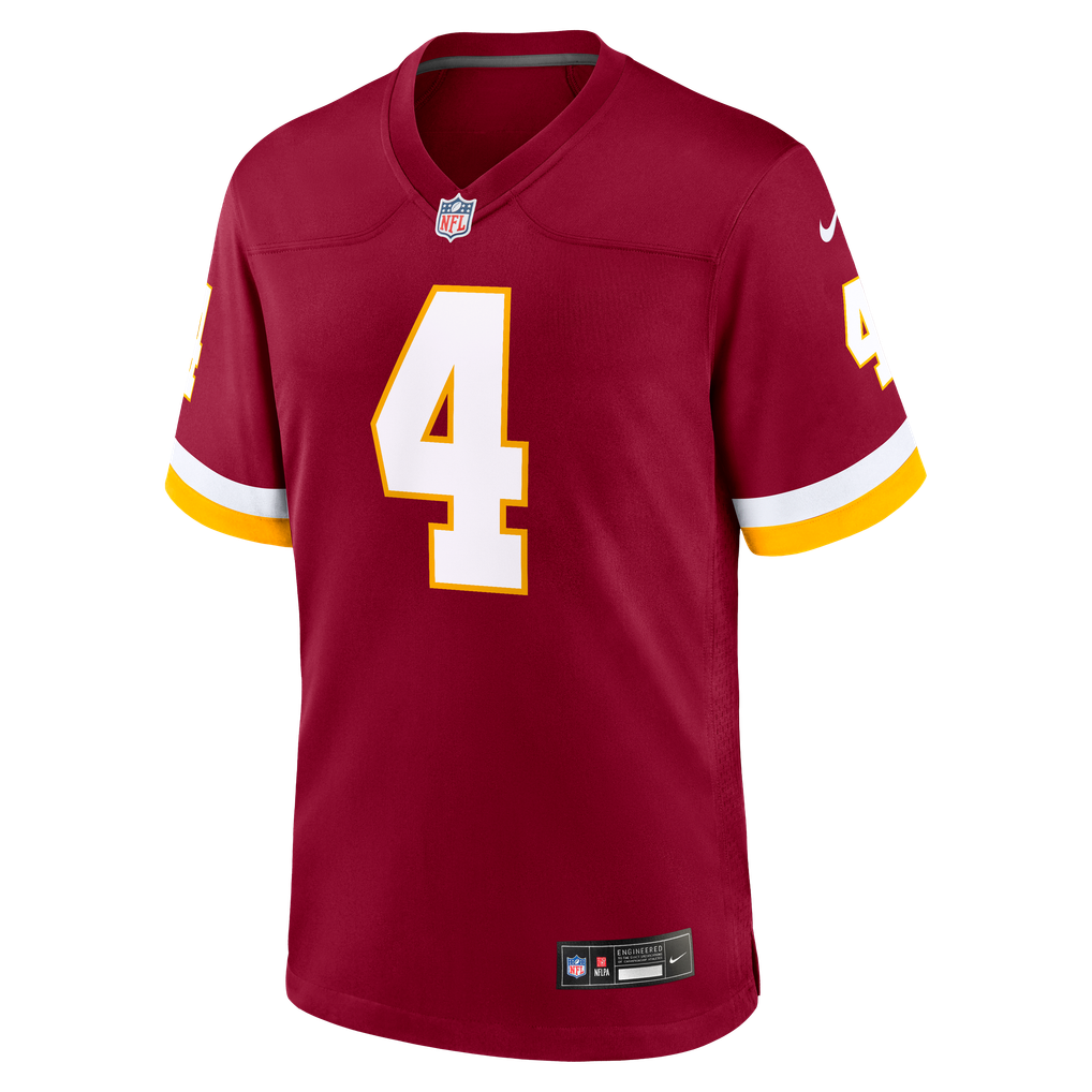 Men's Washington Commanders Frankie Luvu Nike Burgundy Game Jersey - Image 7