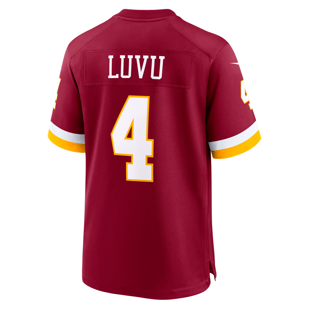 Men's Washington Commanders Frankie Luvu Nike Burgundy Game Jersey - Image 8