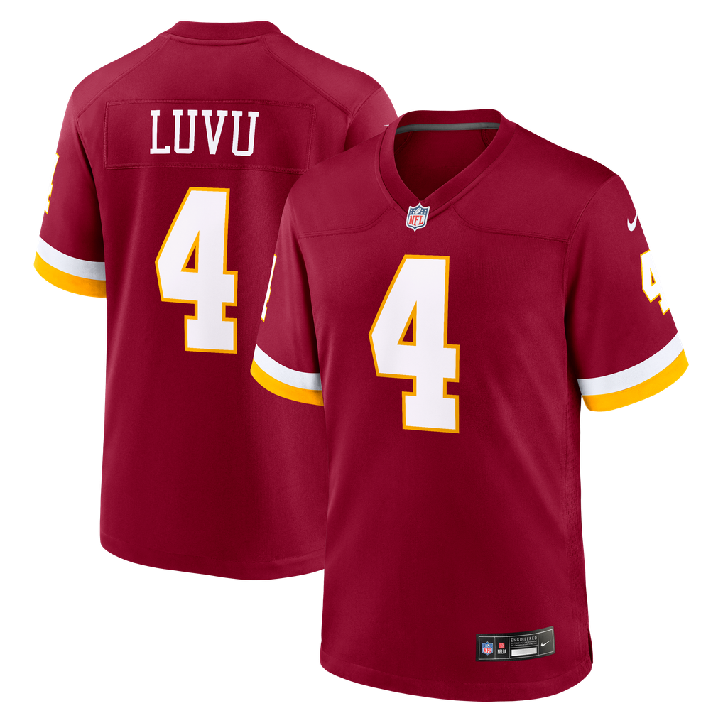 Men's Washington Commanders Frankie Luvu Nike Burgundy Game Jersey - Image 1