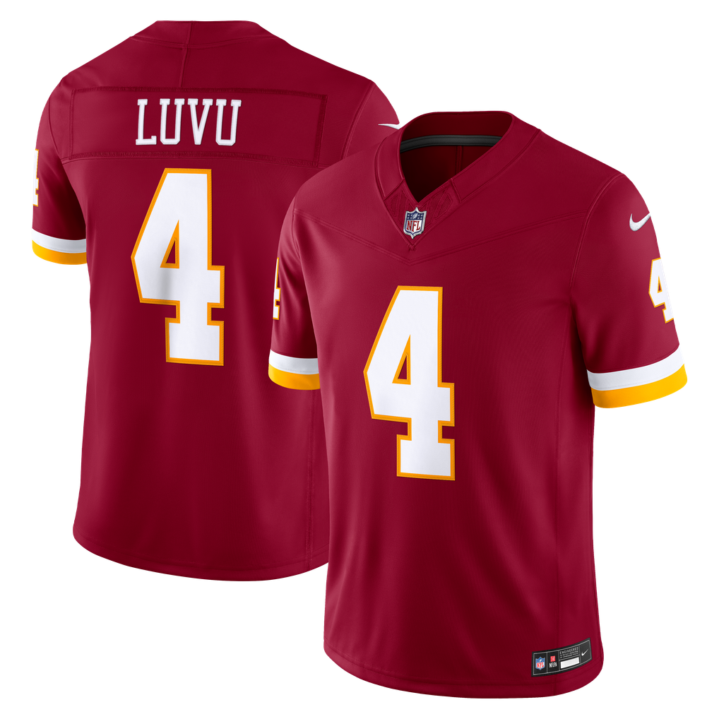 Men's Washington Commanders Frankie Luvu Nike Burgundy Team Vapor F.U.S.E. Stitched Limited Jersey - Image 1