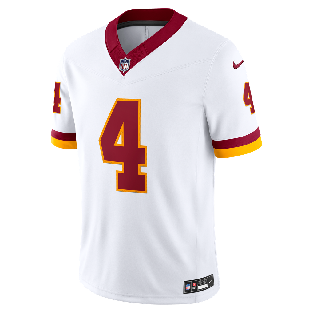 Men's Washington Commanders Frankie Luvu Nike White Vapor F.U.S.E. Stitched Limited Jersey - Image 3