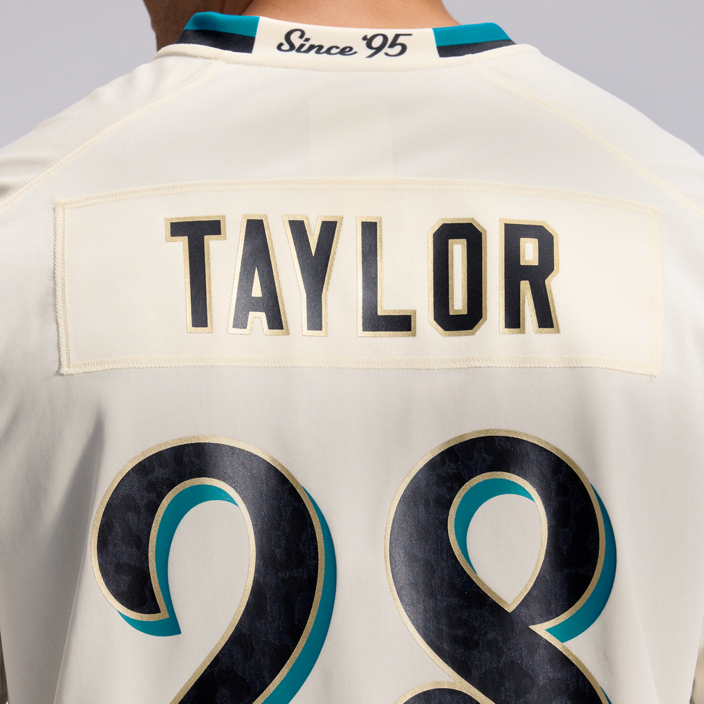 Men's Jacksonville Jaguars Fred Taylor Nike Natural 2026 Rivalries Collection Game Jersey - Image 12
