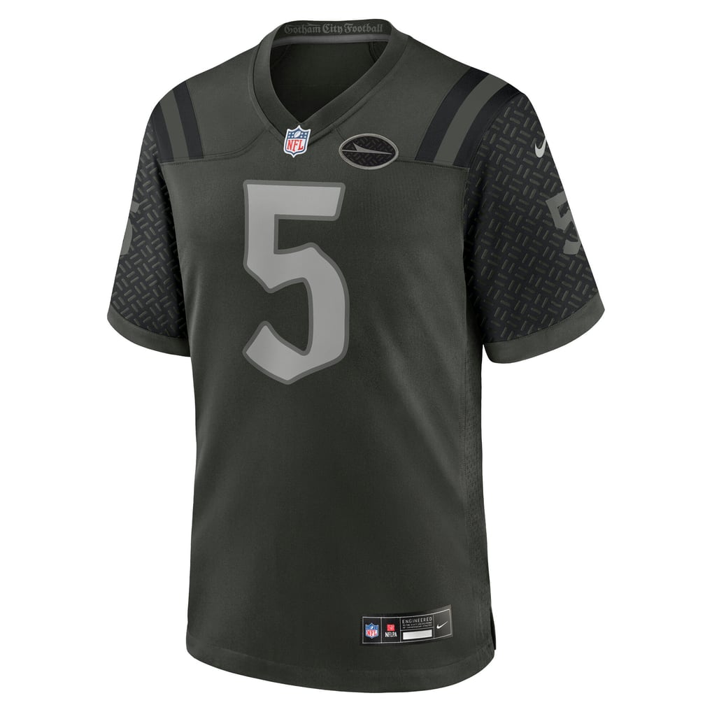 Men's New York Jets Garrett Wilson Nike Green Rivalries Collection Game Jersey - Image 3