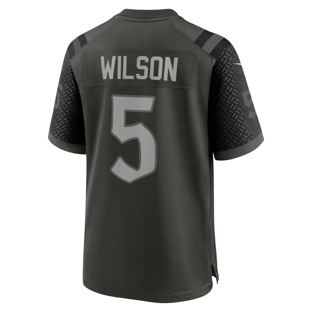 Men's New York Jets Garrett Wilson Nike Green Rivalries Collection Game Jersey - Image 4