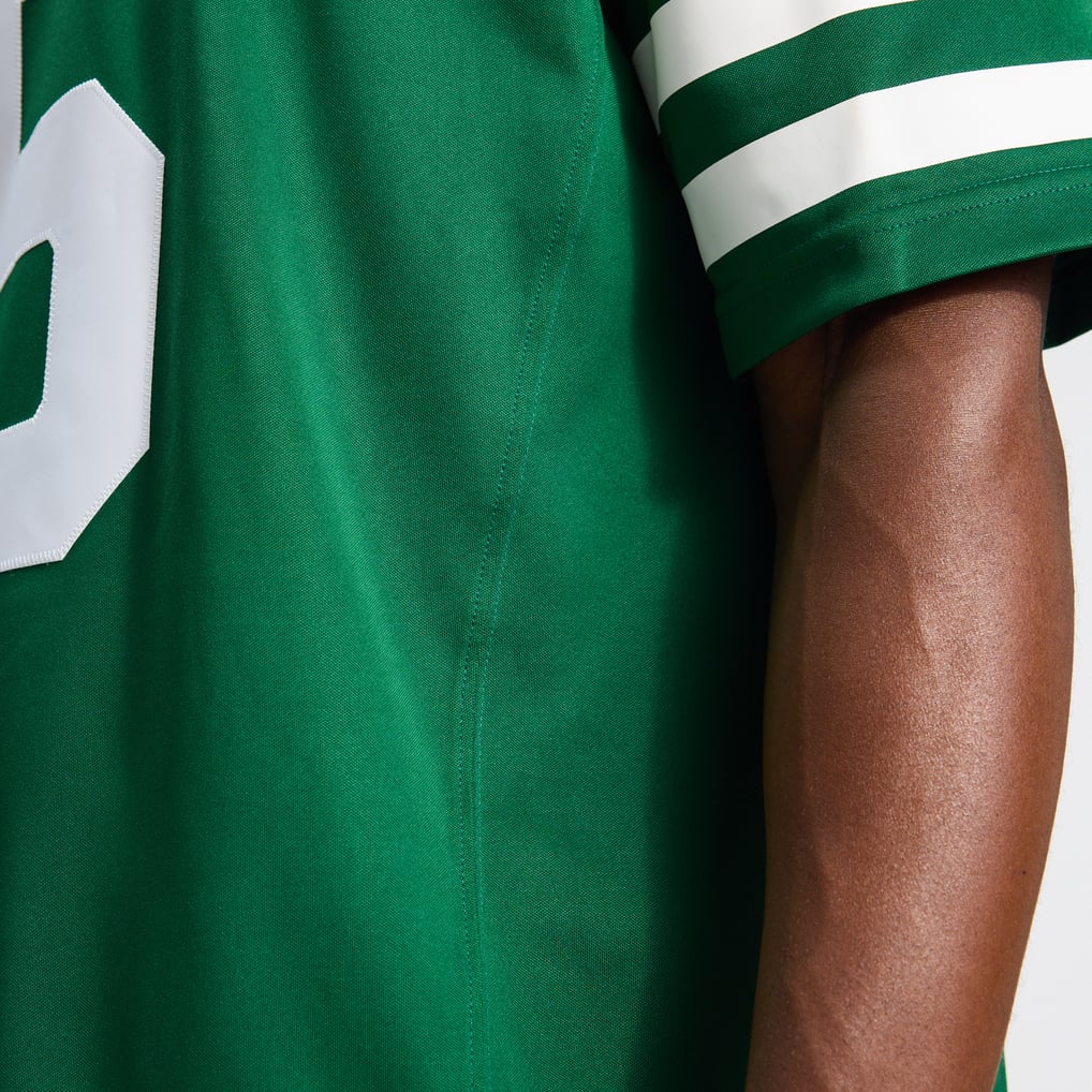 Men's New York Jets Garrett Wilson Nike Legacy Green Team Vapor F.U.S.E. Stitched Limited Jersey - Image 14