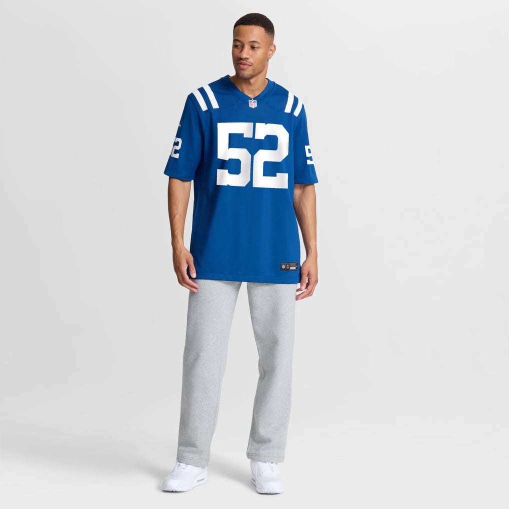 Men's Indianapolis Colts George Gumbs Jr. Nike Royal Team Game Jersey - Image 3
