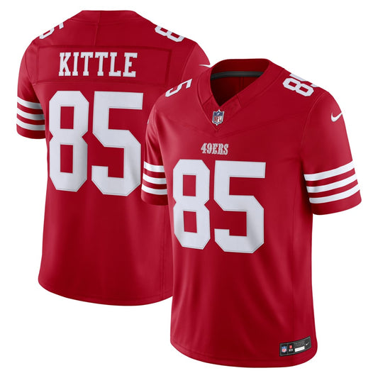Men's San Francisco 49ers George Kittle Nike Scarlet Team Vapor F.U.S.E. Stitched Limited Jersey - Image 1