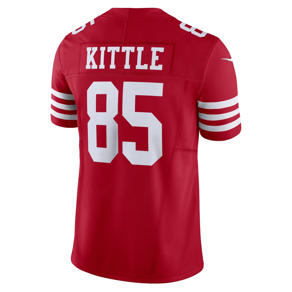 Men's San Francisco 49ers George Kittle Nike Scarlet Vapor F.U.S.E. Limited Jersey - Image 4