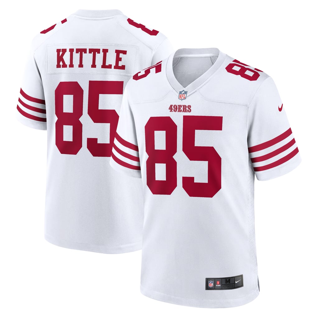 Men's San Francisco 49ers George Kittle Nike White Player Game Jersey - Image 2