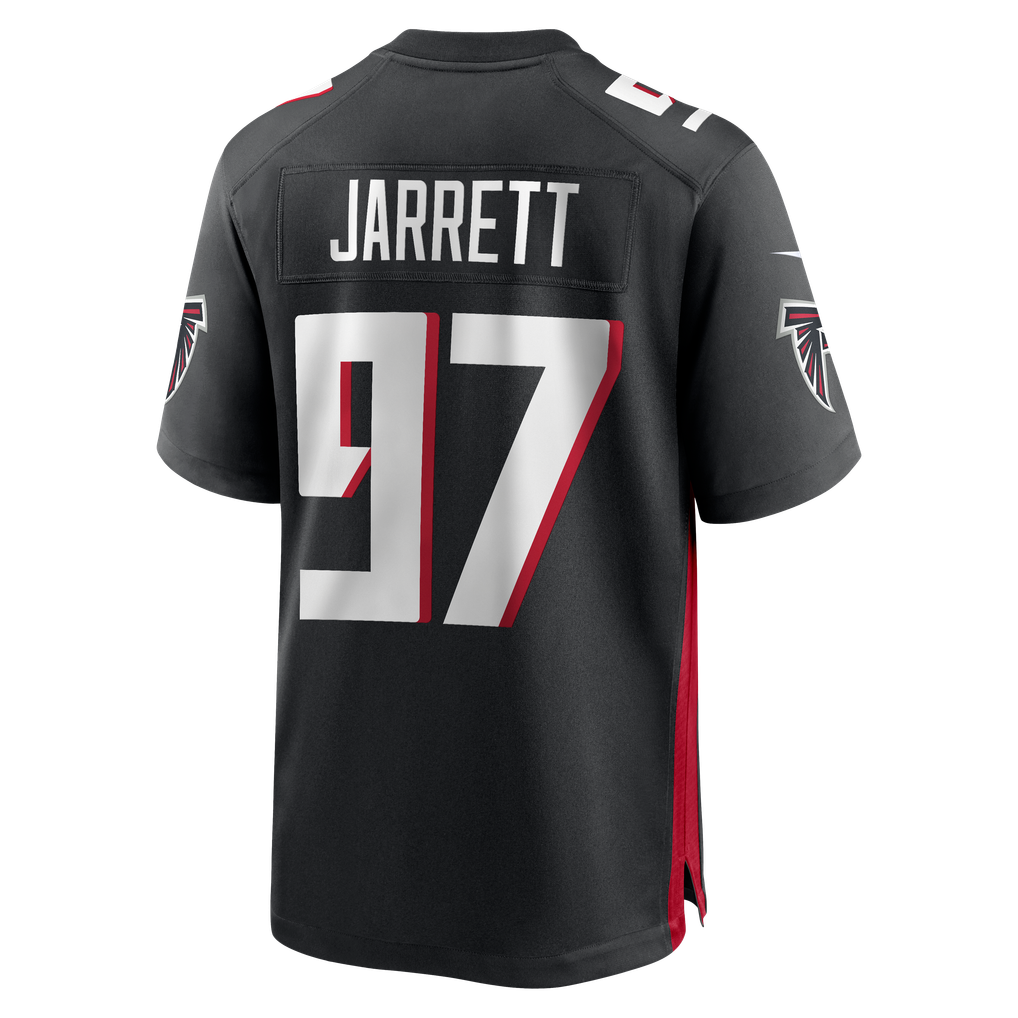 Men's Atlanta Falcons Grady Jarrett Nike Black Game Player Jersey