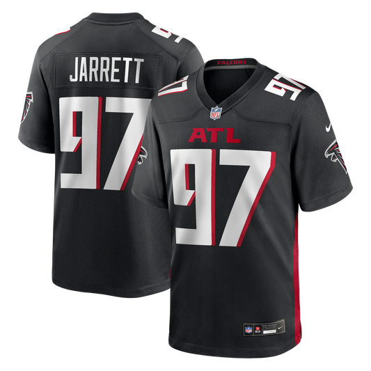 Men's Atlanta Falcons Grady Jarrett Nike Black Game Player Jersey