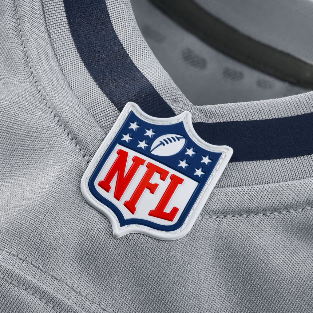 Men's Seattle Seahawks  Nike Gray Rivalries Collection Custom Game Jersey - Image 5