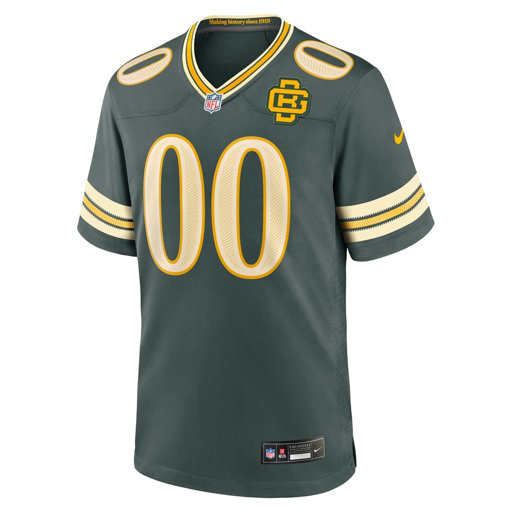 Men's Green Bay Packers  Nike Green 2026 Rivalries Collection Game Custom Jersey - Image 3