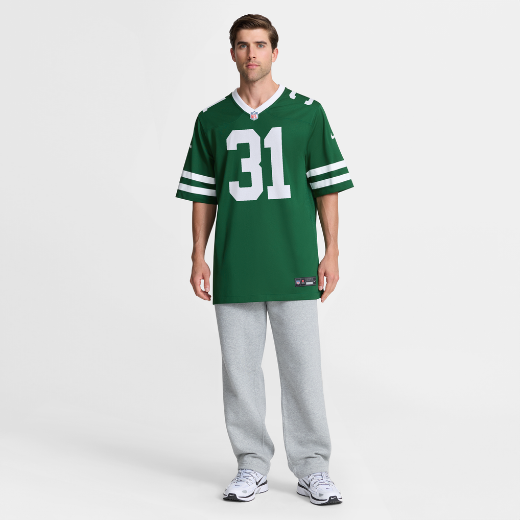 Men's New York Jets David Bailey Nike Green Team Game Jersey - Image 3