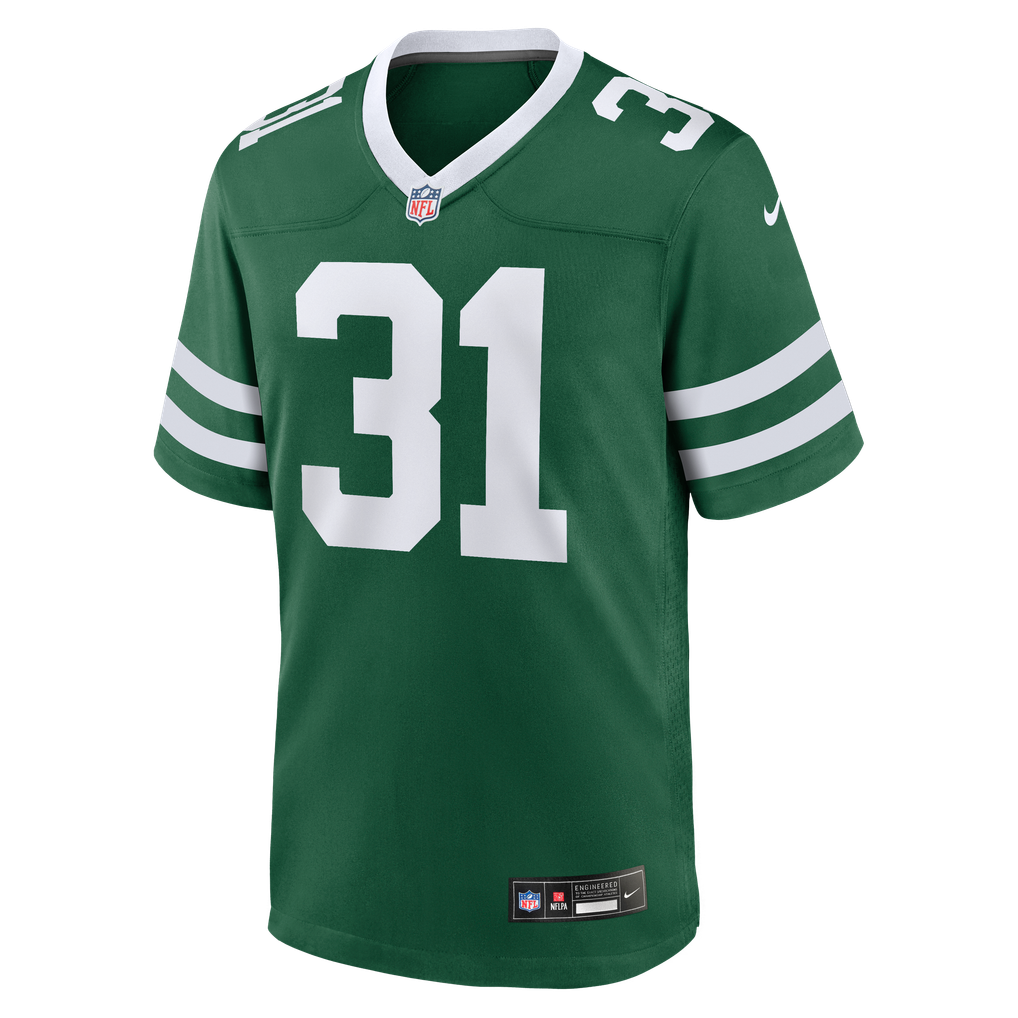 Men's New York Jets David Bailey Nike Green Team Game Jersey - Image 5