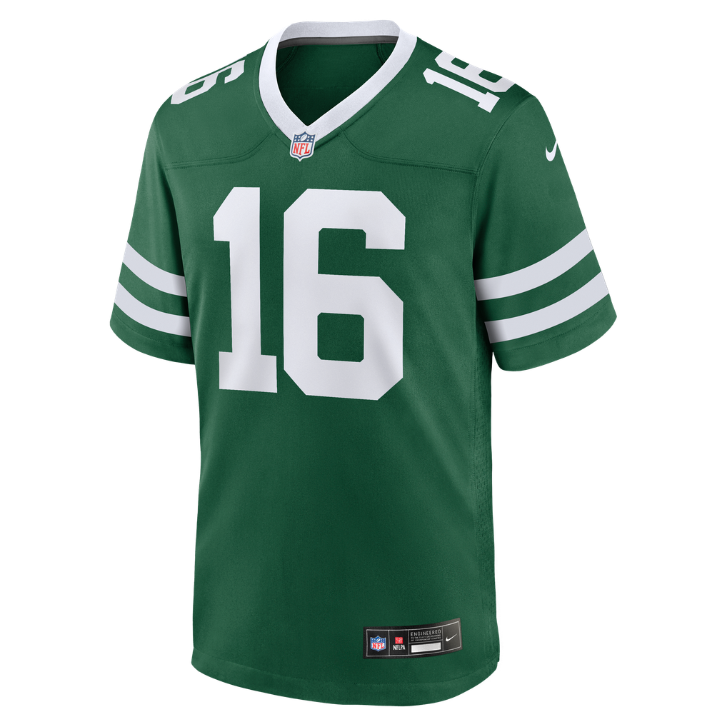 Men's New York Jets Kenyon Sadiq Nike Green Team Game Jersey - Image 5