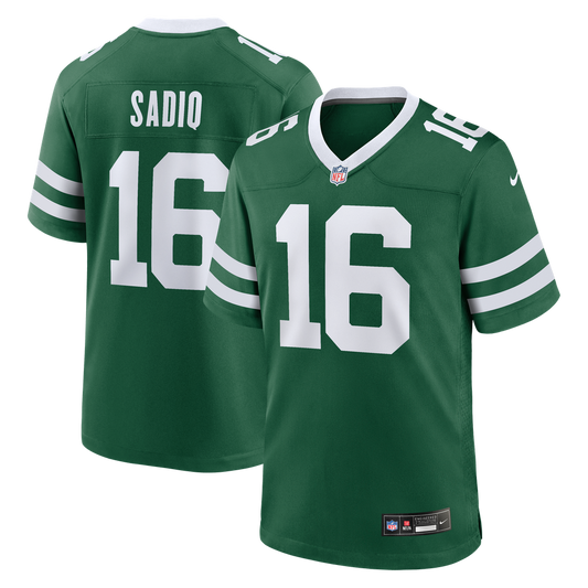 Men's New York Jets Kenyon Sadiq Nike Green Team Game Jersey - Image 1