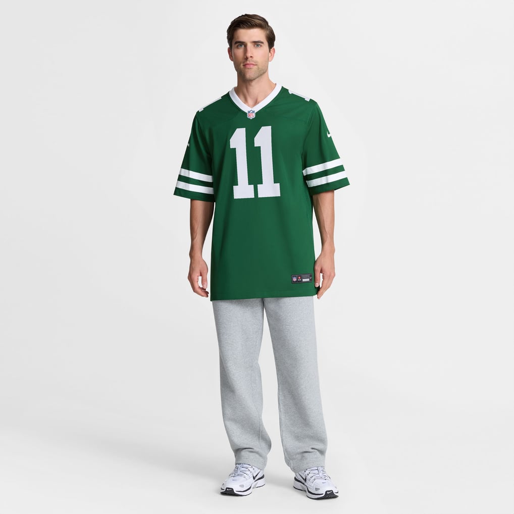 Men's New York Jets Omar Cooper Jr. Nike Green Team Game Jersey - Image 3