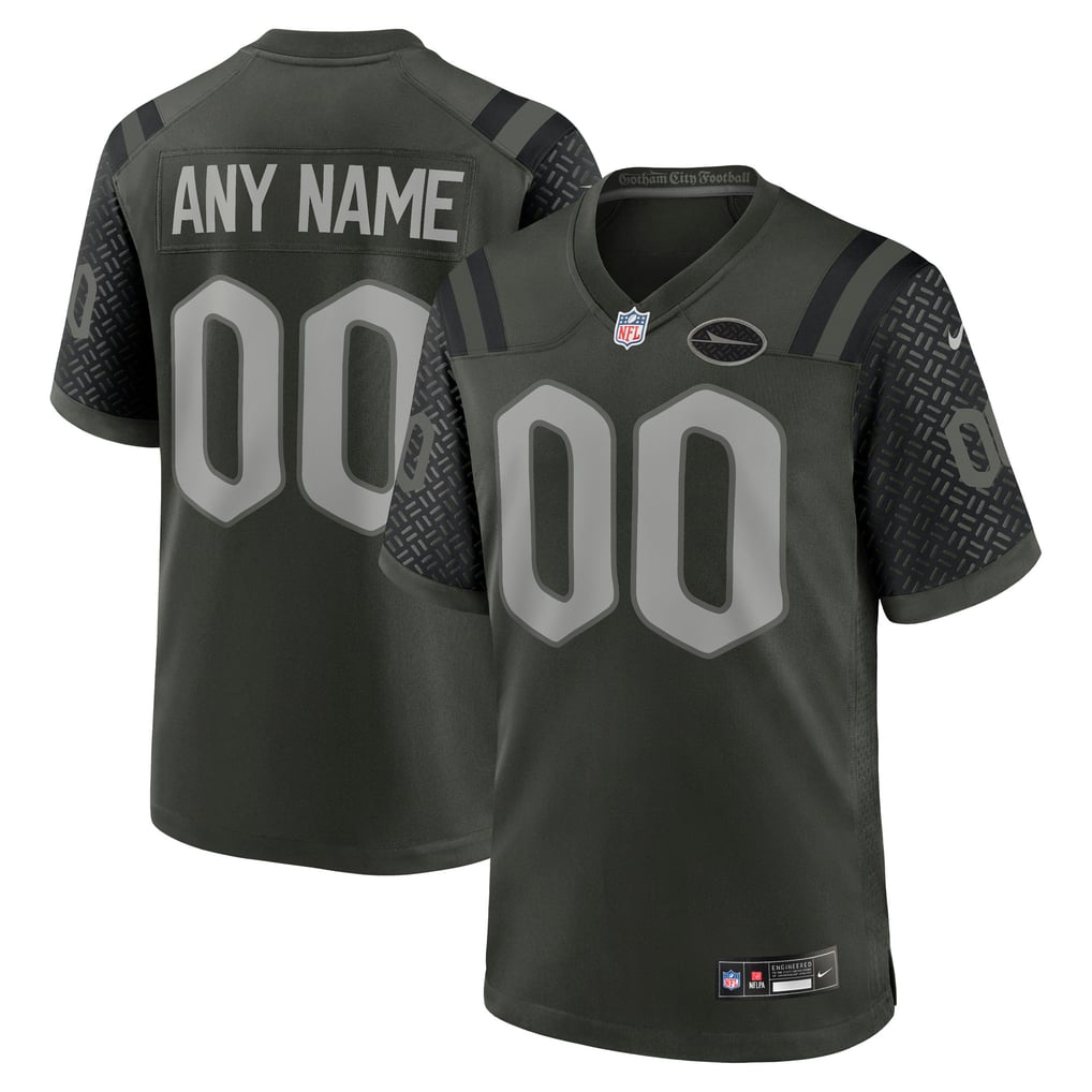 Men's New York Jets  Nike Green Rivalries Collection Custom Game Jersey - Image 1