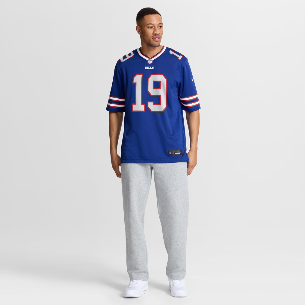 Men's Buffalo Bills Greg Dortch Nike Royal Team Game Jersey - Image 3