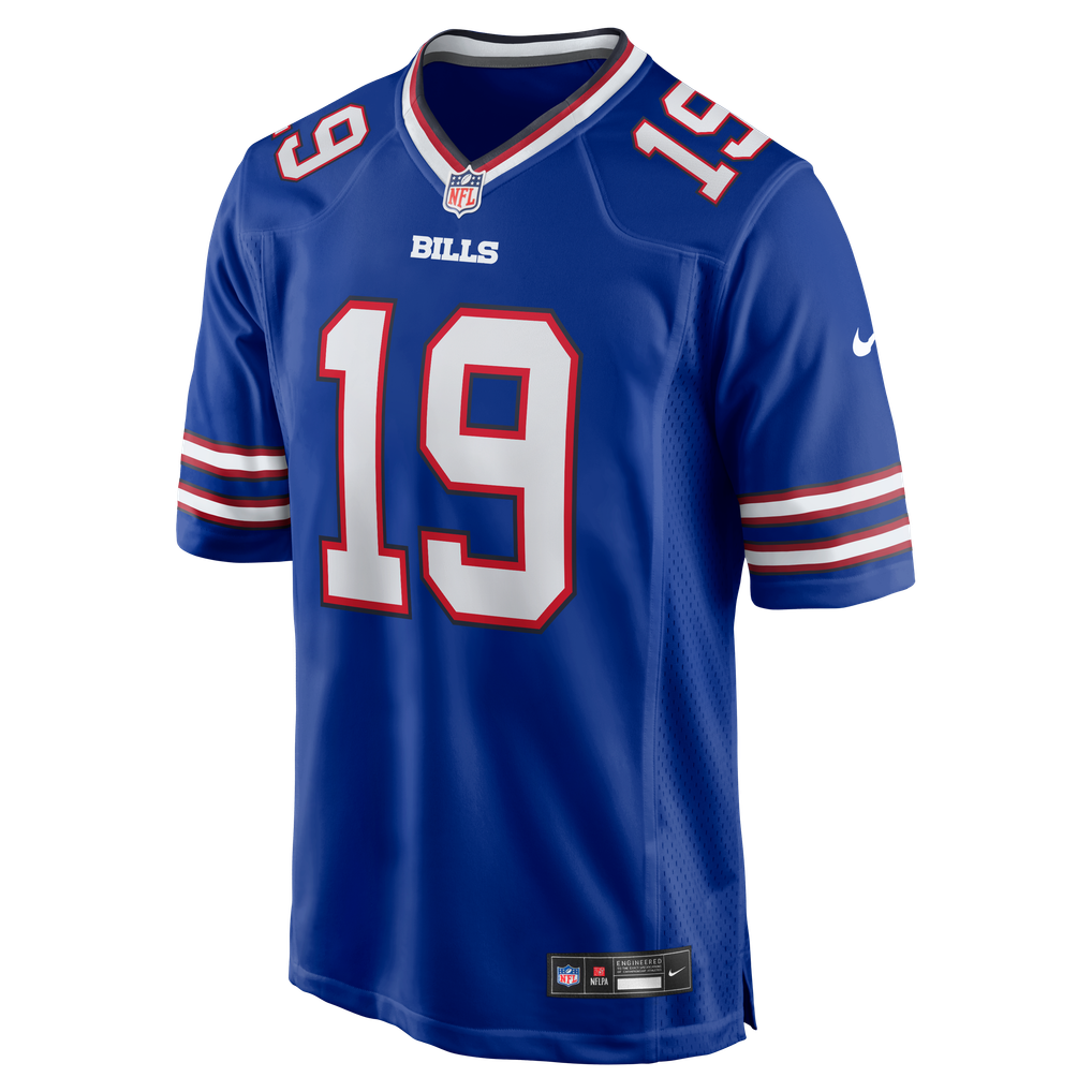 Men's Buffalo Bills Greg Dortch Nike Royal Team Game Jersey - Image 5