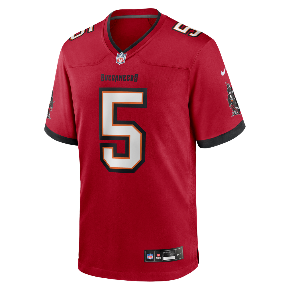 Men's Tampa Bay Buccaneers Haason Reddick Nike  Red Team Game Jersey - Image 3