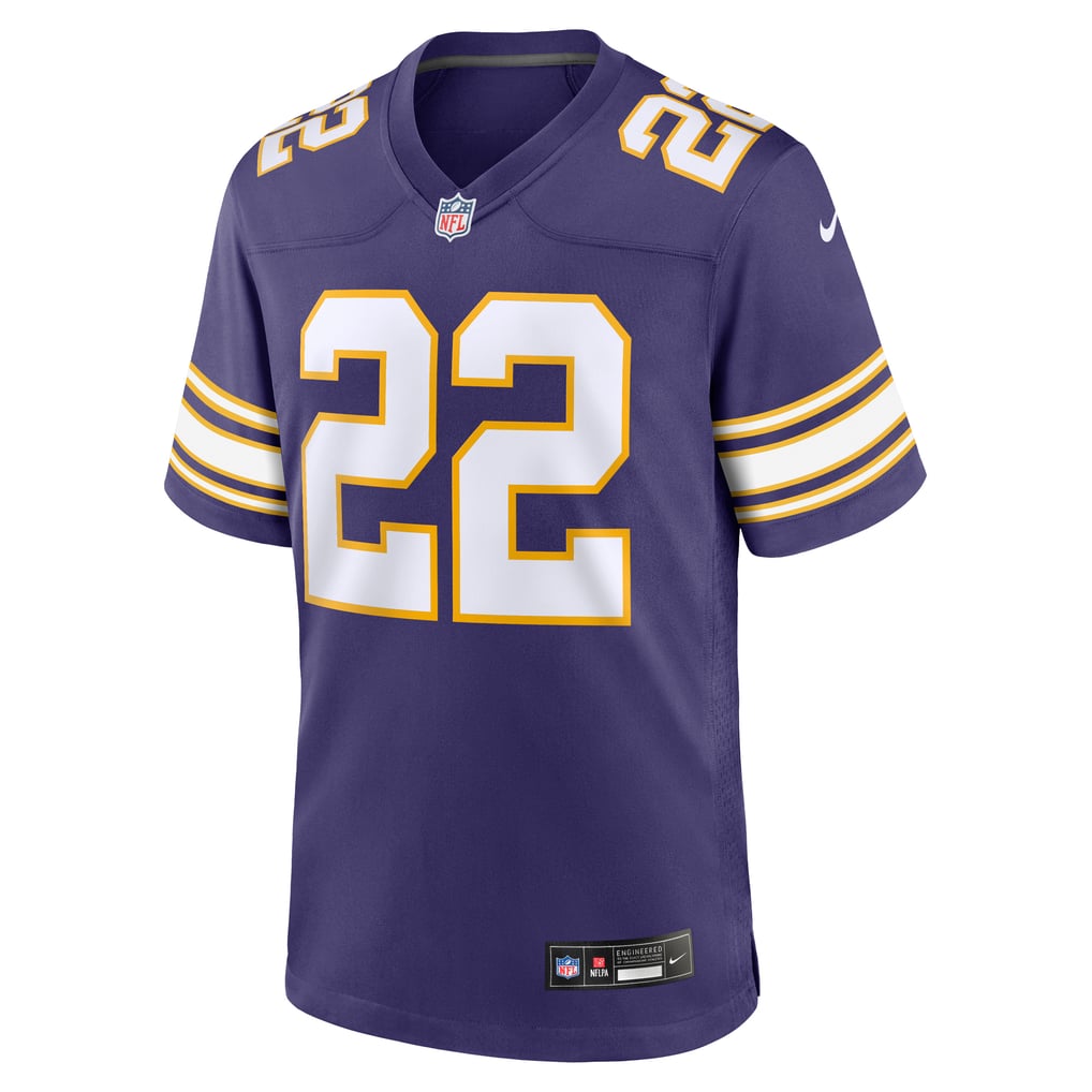 Men's Minnesota Vikings Harrison Smith Nike Purple Classic Player Game Jersey - Image 3