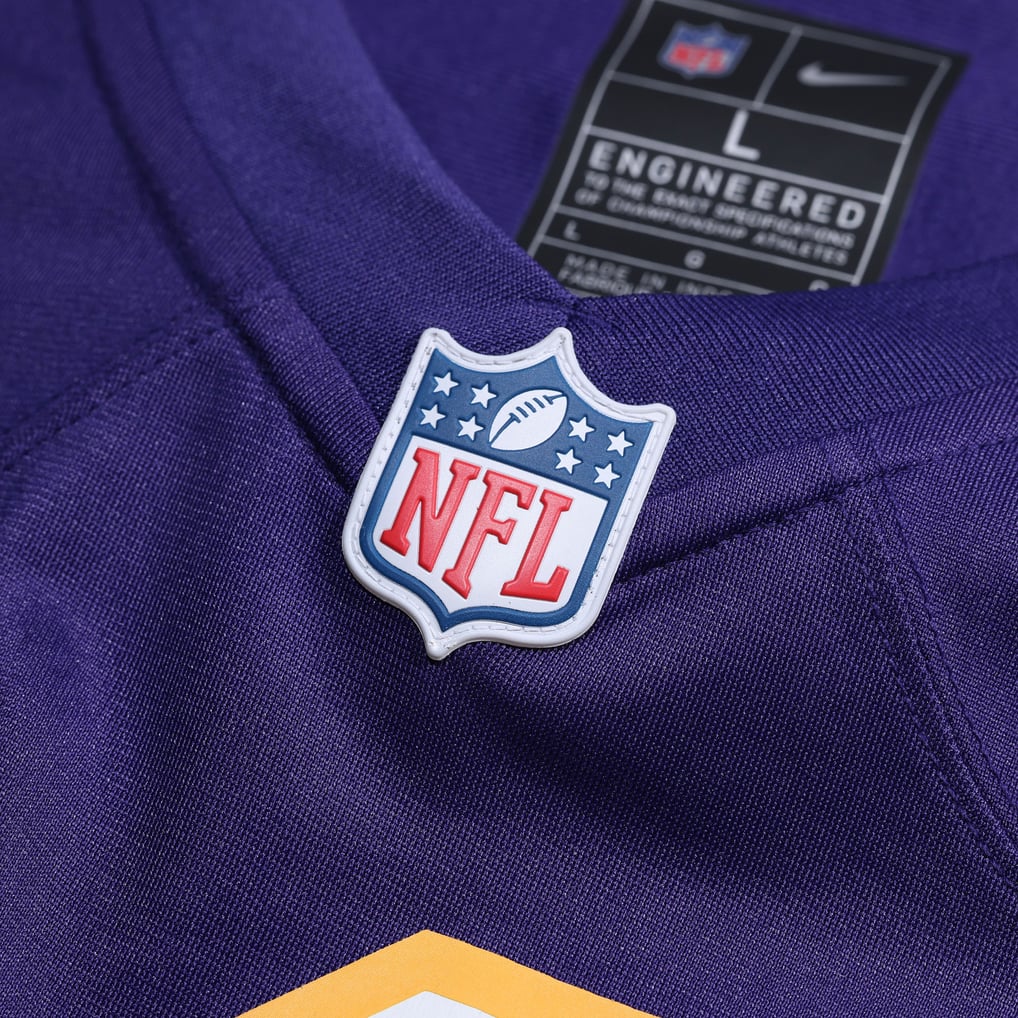 Men's Minnesota Vikings Harrison Smith Nike Purple Classic Player Game Jersey - Image 5