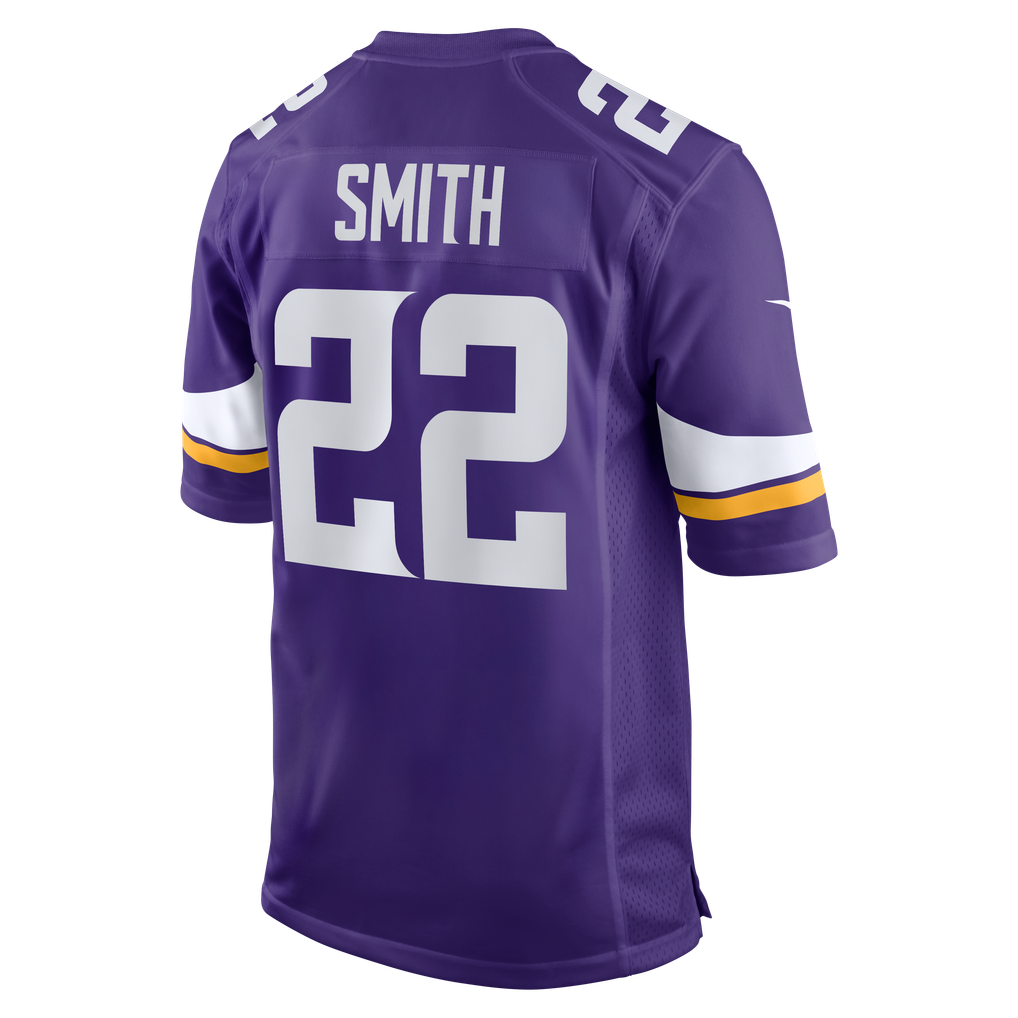 Men's Minnesota Vikings Harrison Smith Nike  Purple  Game Jersey - Image 4