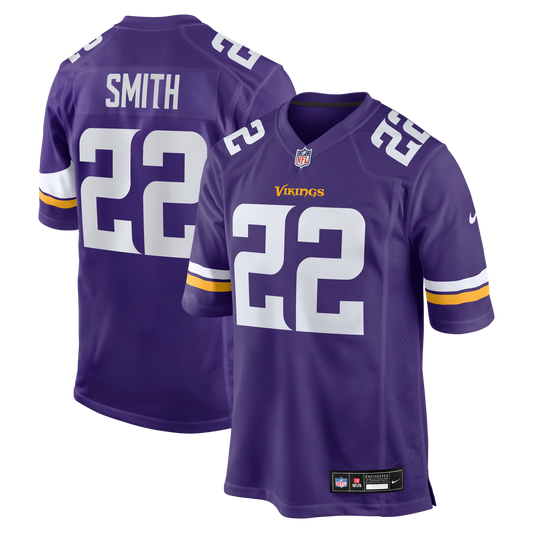 Men's Minnesota Vikings Harrison Smith Nike  Purple  Game Jersey - Image 1