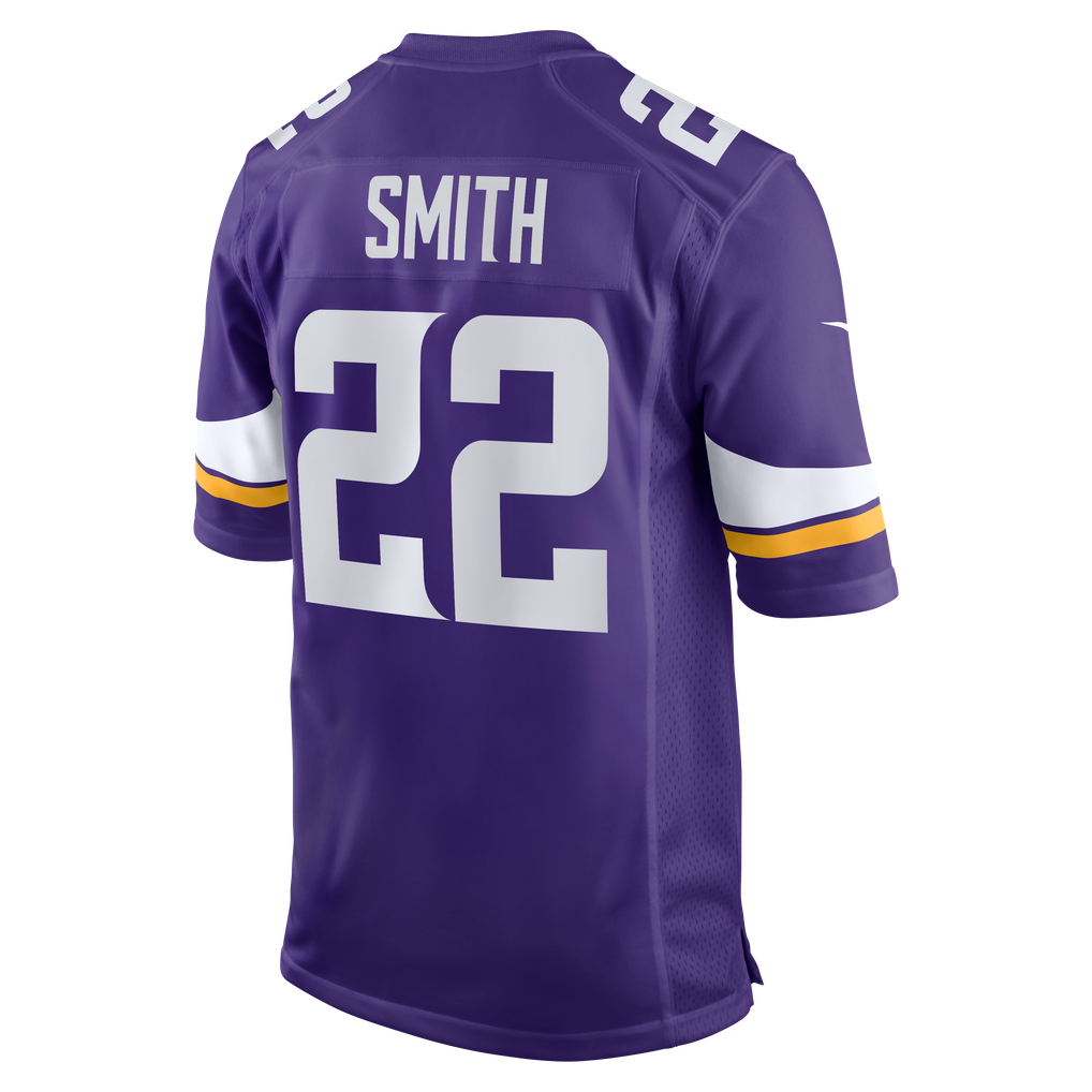 Men's Minnesota Vikings Harrison Smith Nike Purple Game Jersey - Image 4