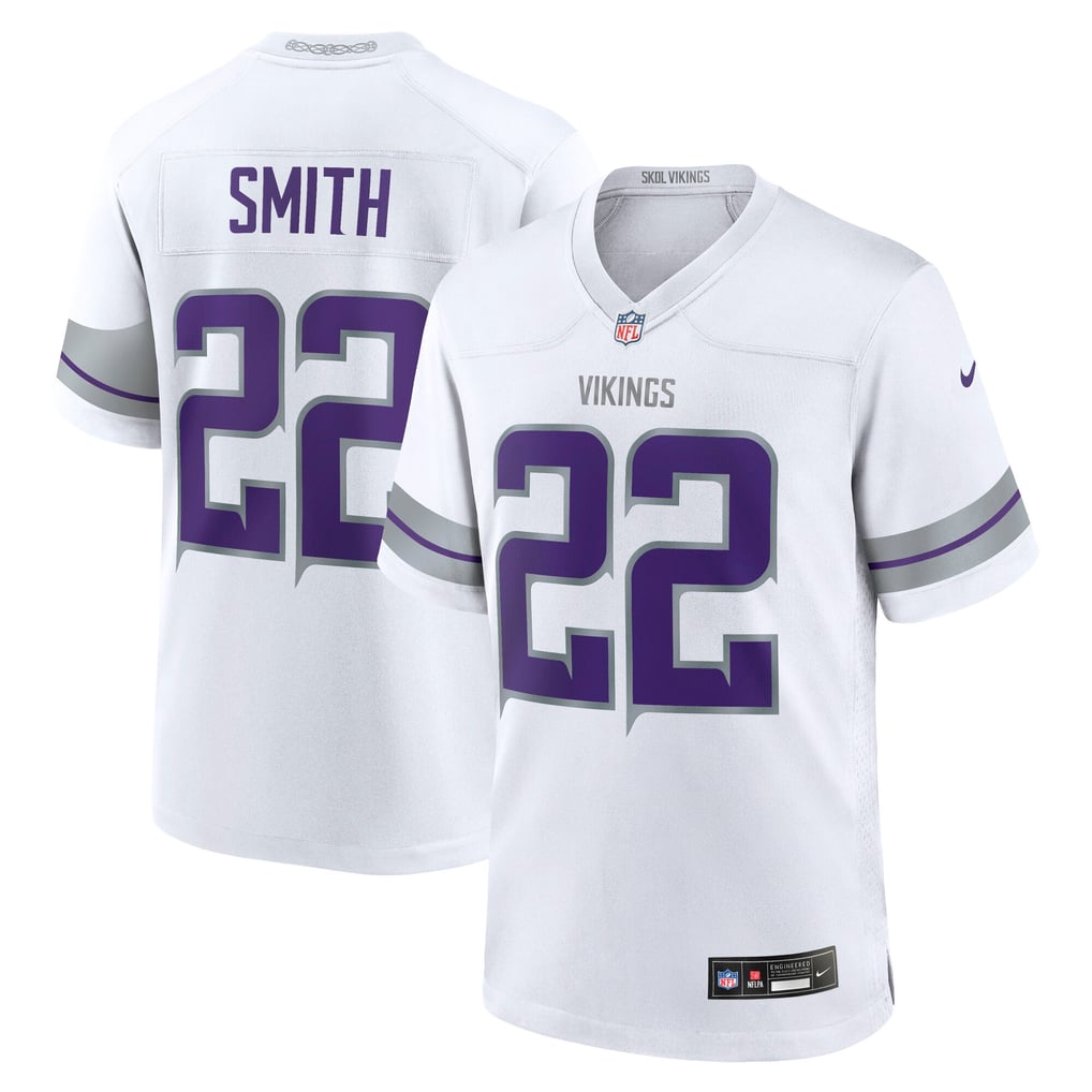 Men's Minnesota Vikings Harrison Smith Nike  White Alternate Game Jersey - Image 2
