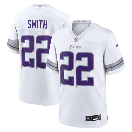 Men's Minnesota Vikings Harrison Smith Nike  White Alternate Game Jersey - Image 1