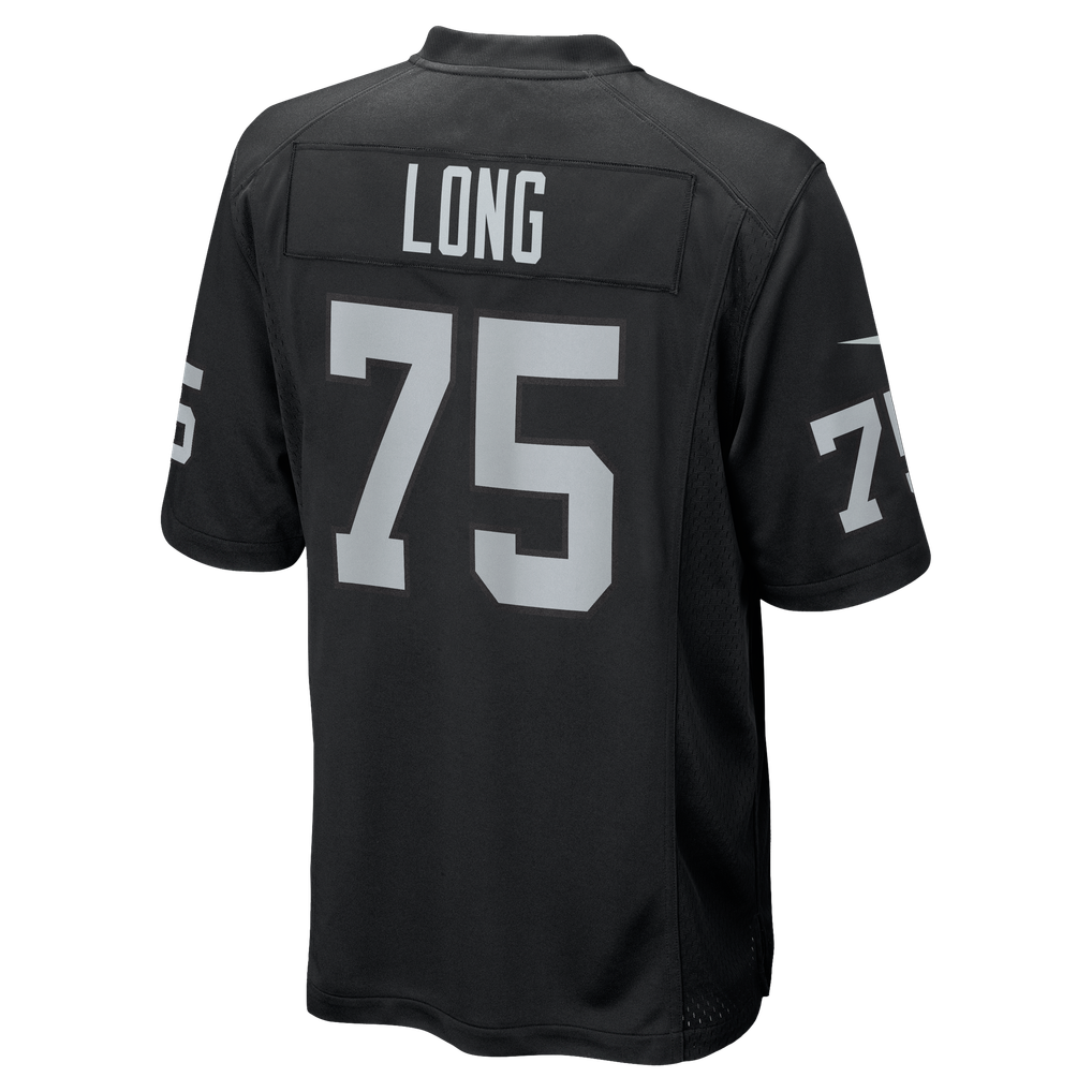 Men's Las Vegas Raiders Howie Long Nike Black Game Retired Player Jersey - Image 4