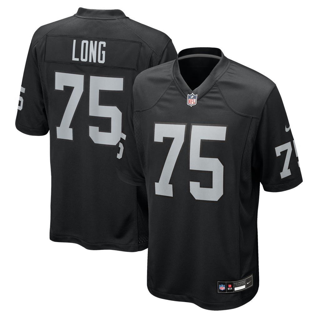 Men's Las Vegas Raiders Howie Long Nike Black Game Retired Player Jersey - Image 1