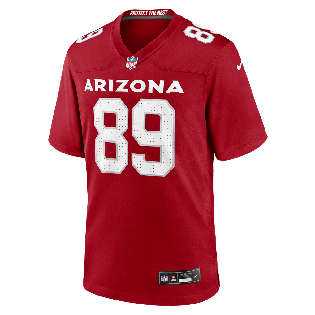 Men's Arizona Cardinals Hunter Long Nike Cardinal Team Game Jersey - Image 5
