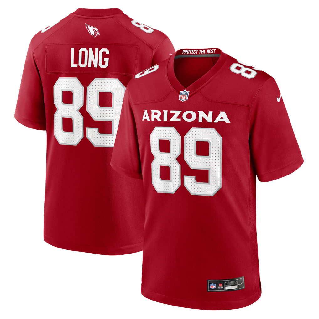 Men's Arizona Cardinals Hunter Long Nike Cardinal Team Game Jersey - Image 1