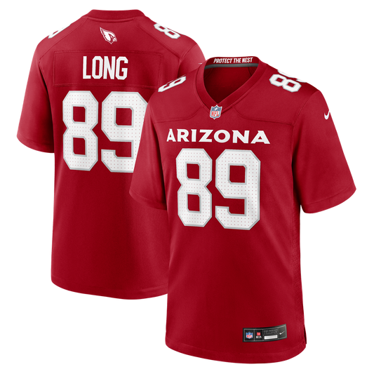Men's Arizona Cardinals Hunter Long Nike Cardinal Team Game Jersey - Image 1
