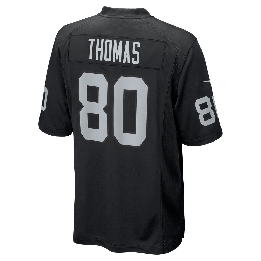 Men's Las Vegas Raiders Ian Thomas Nike  Black Team Game Jersey - Image 4