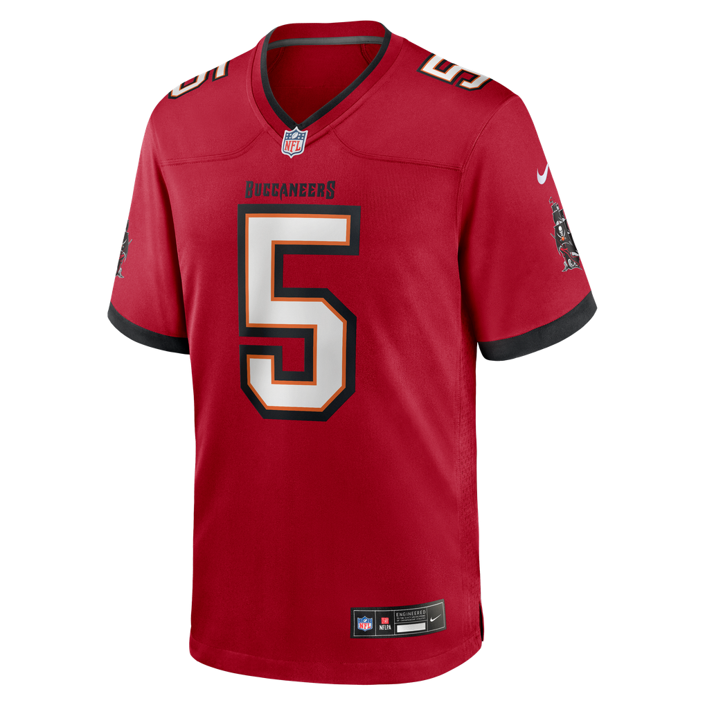 Men's Tampa Bay Buccaneers Ifeatu Melifonwu Nike Red Team Game Jersey - Image 5