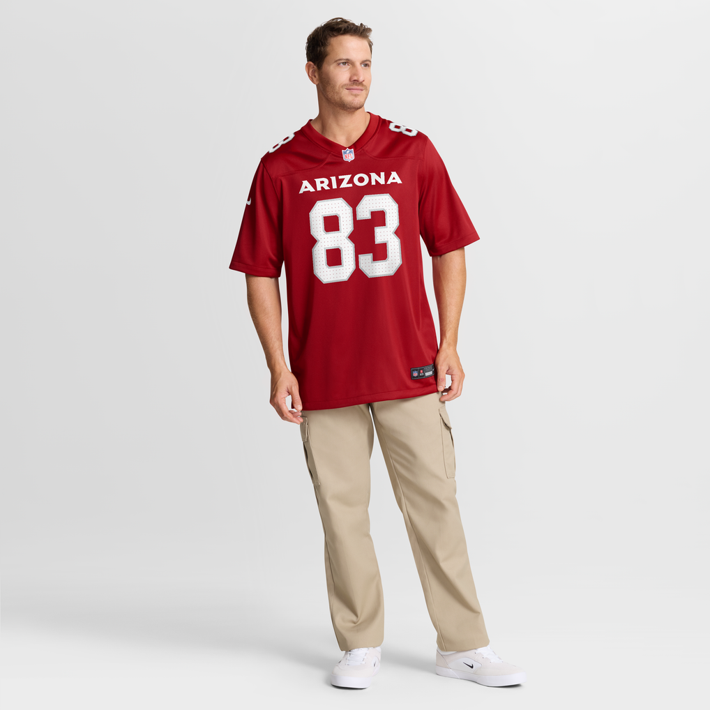 Men's Arizona Cardinals Ihmir Smith-Marsette Nike Cardinal Team Game Jersey - Image 3