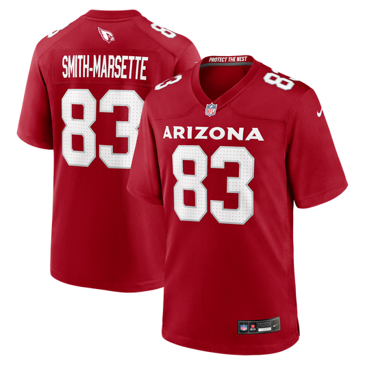 Men's Arizona Cardinals Ihmir Smith-Marsette Nike Cardinal Team Game Jersey - Image 1