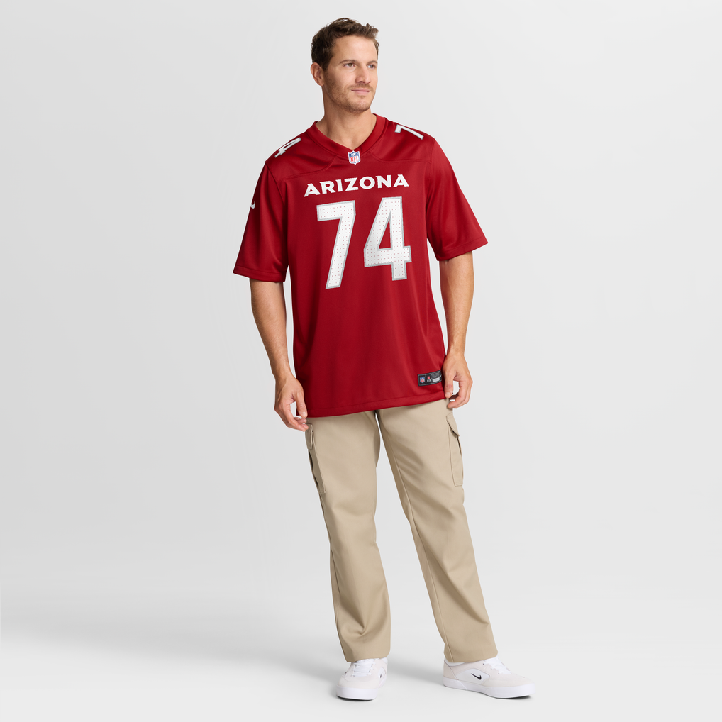 Men's Arizona Cardinals Isaiah Adams Nike  Cardinal Team Game Jersey - Image 8