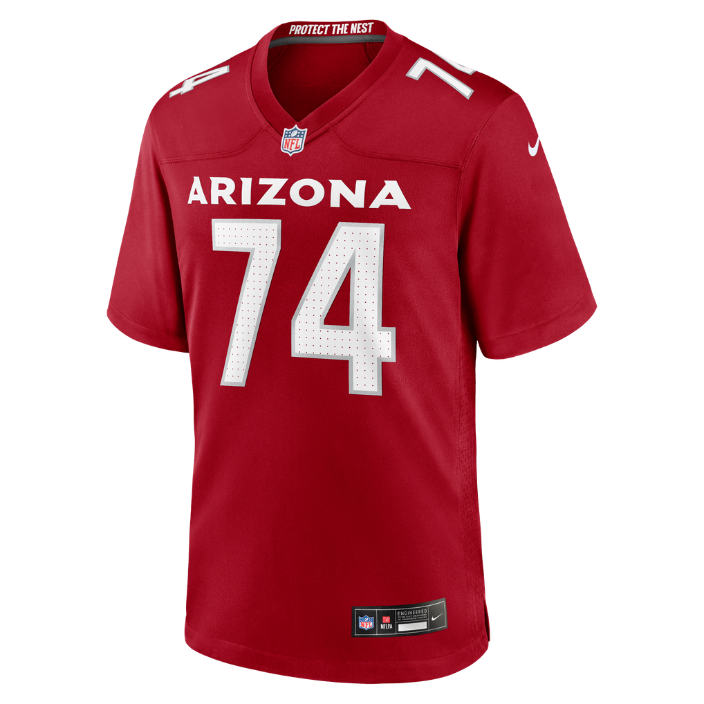 Men's Arizona Cardinals Isaiah Adams Nike  Cardinal Team Game Jersey - Image 3