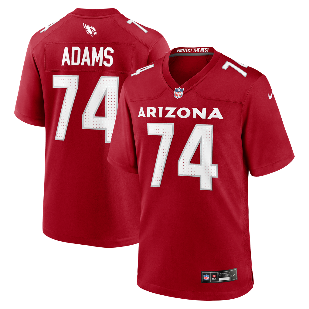 Men's Arizona Cardinals Isaiah Adams Nike  Cardinal Team Game Jersey - Image 1