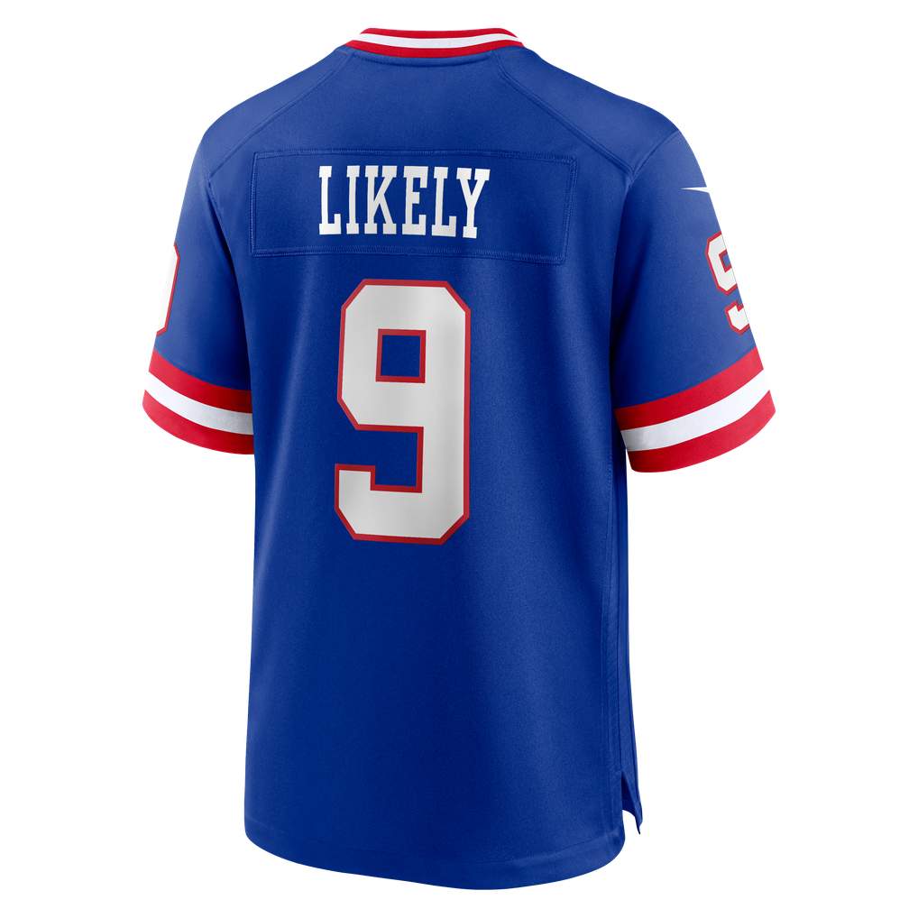 Men's New York Giants Isaiah Likely Nike Royal Alternate Legacy Game Jersey - Image 4